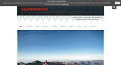 Desktop Screenshot of laufbursche-gear.de